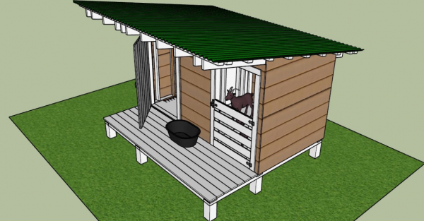 Desain Kandang Kambing Sederhana